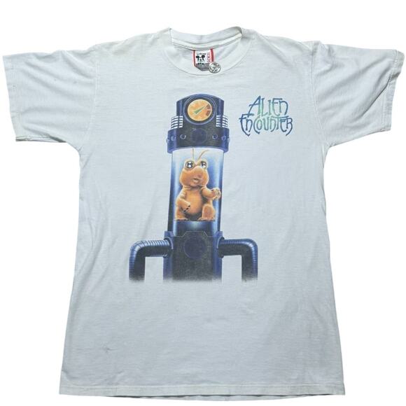 RARE Vintage 90s Disney theme parks Alien Encounter ride T-Shirt Small/Medium